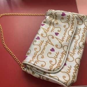 New Anna Sui Makeup Bag with Chain